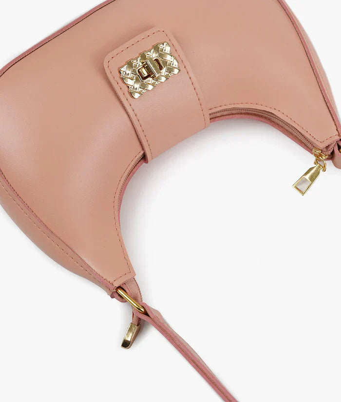 Bella Luxe Shoulder Bag Pink