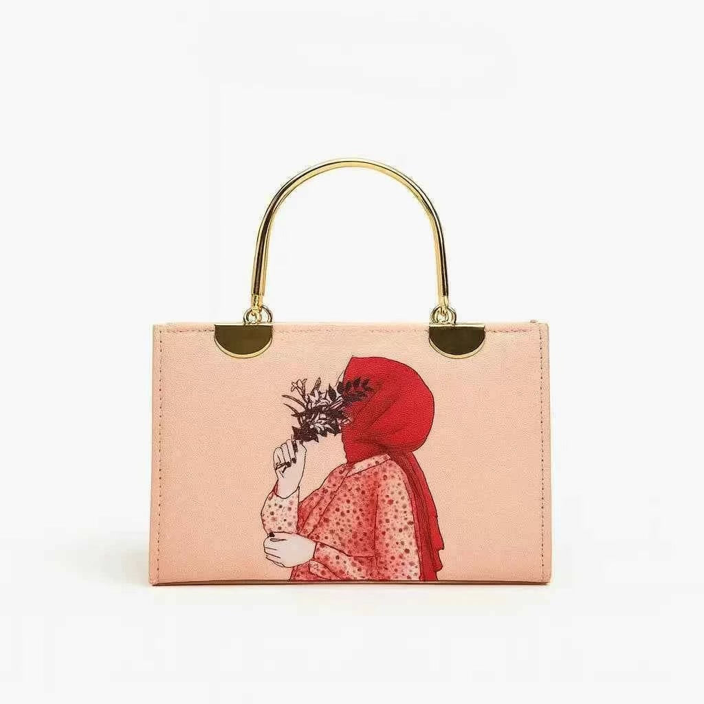 Pretty Blush Boxy Bag for Women in Pakistan