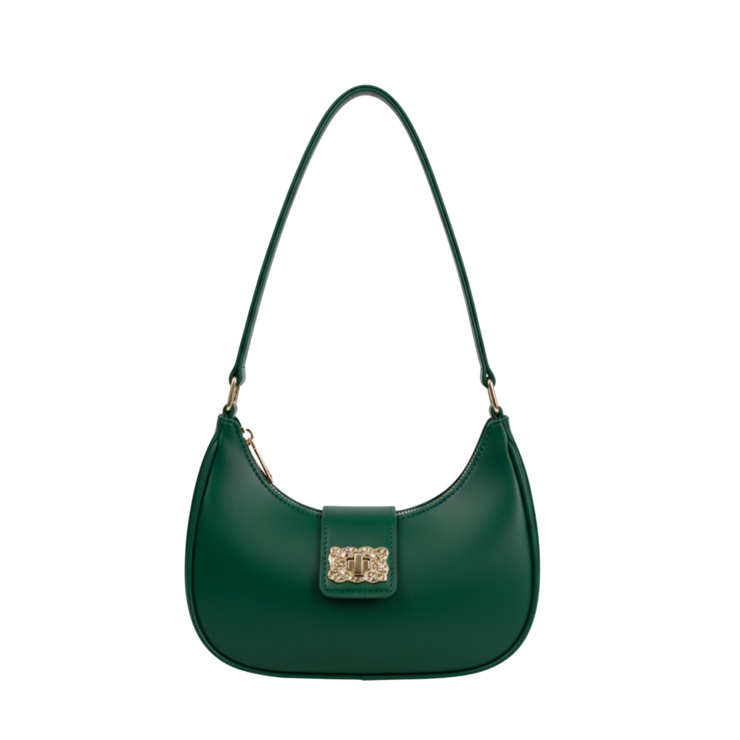 Bella Luxe Shoulder Bag Green
