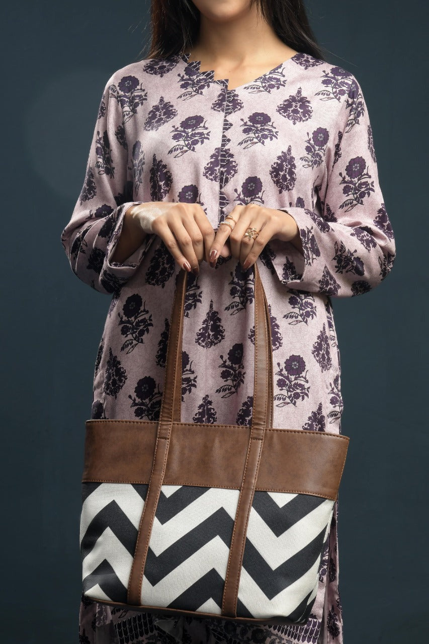 Chevron Tote Bag T-1